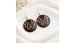 Handcrafted Painting Wood Earrings Best Quality